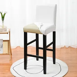 Chair Covers White Elastic Supplies Table Protector Elasticity Water Resistance Dining Room