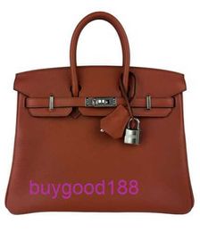 AAbirdkin Delicate Luxury Designer Totes Bag 25 Blue Leather Hardware New Product Women's Handbag Crossbody Bag