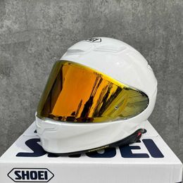 SHOEI smart helmet original factory Z8 lens Colour changing electroplating mirror motorcycle anti fog sticker competitive film