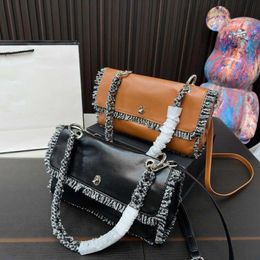 10A Fashion Tote Shoulder Bag 231015 Bags Crossbody Purse Handbags Leather Cc Designer Handbag Fashion Denim Shopping Bag Tassels Women Qqhx