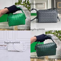 Botega Designer Woven Bag Single Bags Cassettes Leather Women's Fashion Body Chest Original Edition s