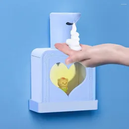 Liquid Soap Dispenser Cartoon Bear Intelligent ABS Hand Sanitizer Bottle Automatic Sensing Cute Shampoo