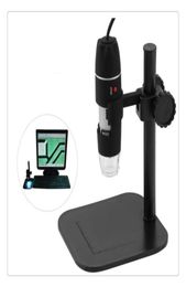 Whole Popular Practical Electronics USB 8 LED Digital Camera Microscope Endoscope Magnifier 50X1000X Magnification Measure7141345