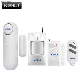 Alarm systems KERUI D121 Burglar safety alarm system protection alarm wireless door sensor vibration detection shock absorber sensor WX