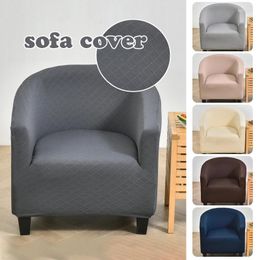 Chair Covers Sretch Bathtub Sofa Cover Armchair Seat Spandex Slipover Protector Elastic Washable Dustproof Home Decoration