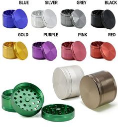 4 Layers Mini Metal Tobacco Grinder Grinder Aluminium Alloy Dry Herb Crusher Smoke Man Gift Hemp Pepper Pot Spice Mill Grinder YL022563762