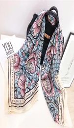 The latest multicolor scarf men and women casual scarf soft silk scarf good quality scarves touch soft kerchief4733385
