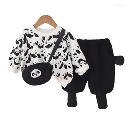 Clothing Sets Spring Autumn Baby Clothes Infant Boys Children Girl Cartoon T-Shirt Pants 2Pcs/Set Toddler Costume Kids Tracksuits