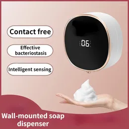 Liquid Soap Dispenser Dispensers Kitchen Smart Bathroom Accessories Wall Mount And Gel Detergent Automatic Sensing