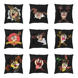 Pillow Tasmanian Devil Covers Sofa Home Decor Taz Cartoon Square Throw Case 40x40