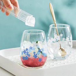 Wine Glasses Instagram Glass Cup Home And Cold Colour Change Creative Personalised Trend Cute Japanese Water
