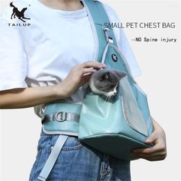 Cat Carriers Puppy Pet Shoulder Bag Fashion Trave Carrier Backpack Dog Chest Breatheable Foldable Convenice Window Outdoor