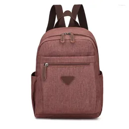 Backpack Fashion Men Daily Canvas Backpacks Rucksacks Laptop Travel Mochila Notebook Schoolbags Unisex Bag Daypack
