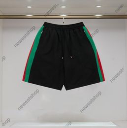 Luxury Mens shorts designer Side stripes print short Classic pants Streetwear Trousers casual cotton Joggers XS-L