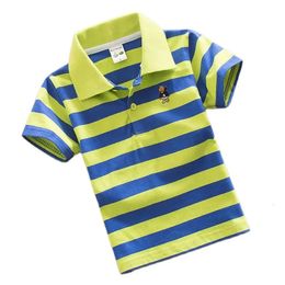 Teenagers Children T shirt Summer Boys Girls Short Sleeve Tops Sport Polo Shirt Kids School Costume Children 3 15 Years 240514