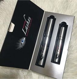 DiDi Cat 4D Mascara DIDI Cat Lashes Eyelash Extenisions With Fibre DDK Mascara 2pcs Set Lengthening Thicken Mascaras7621174