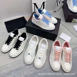 men women casual shoes Panda Little White Shoes Womens Spring Autumn Leather Fit Casual Sports Board Shoes Star Shoes