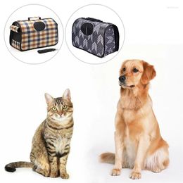 Cat Carriers Bag Dog Pet Folding Breathable Going Carrying Case