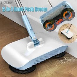 Robotic Vacuums 2-in-1 floor cleaning dust collector robot kitchen broom and mop magic cleaning broom hand push broom household cleaning tool WX