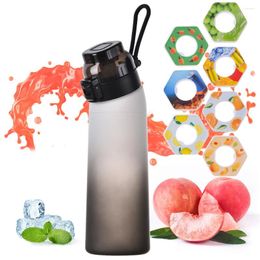Water Bottles Drinking Bottle 0 Sugar Air Cup Flavoured Scent Up Sports Outdoor Fitness Flavour Pods