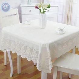 Table Cloth Square Tablecloth Waterproof Oil Resistant And Washable PVC Plastic