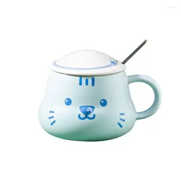 Mugs Embossed Nose Cute Pet Cup Large-capacity Mug Home Couple Creative Ceramic Water