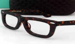 Zerosun Thick Eyeglasses Frames Male Women Vintage Glasses Men Fake Nerd Eyewear Black Tortoise Acetate Spectacles Unisex 2103232134382