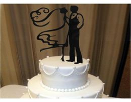 Acrylic The Bride Groom Funny Wedding Cake Decorations Personalized Decorating Topper Oh011 94Jt52076867