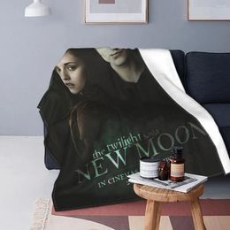 Blankets The Saga Moon Fleece Spring/Autumn Edward Bella Lightweight Thin Throw Blanket For Sofa Bedroom Quilt