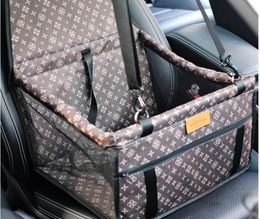 Folding Pet Supplies Waterproof Dog Mat Blanket Safety Pet Car Seat Bag Double Thick Travel Accessories Mesh Hanging Bags2331994