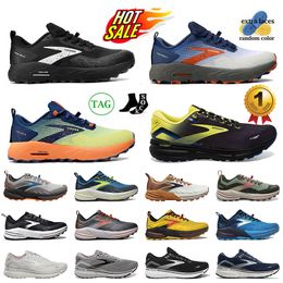 Men Women Sneakers Brooks Running Shoes OG Original Designer Trainers Green Black Orange Black White Red Blue Yellow Platform Loafers Outdoor Casual Chaussures