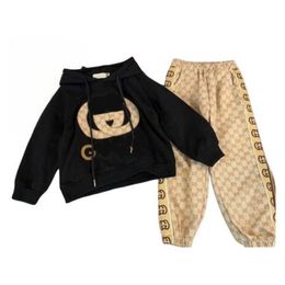 Clothing Sets Baby Boys Girls Striped Kids Casual Sports Tracksuits Cotton Children Sportswear Ploveraddpants 2Pcs Set100Cm-160Cm B12 Dh7Gm