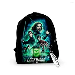 Backpack Lockwood & Co Tv Show Schoolbag Travel Bag 2024 Casual Style Harajuku Daypacks Rucksack Unisex Bags