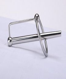 Stainless Steel Urethral Sound Toys Penis Plug Stretching Device With Cock Ring Urinary Catheter Sexy Tube2669930