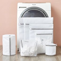 Laundry Bags Modern Simplicity Bag Honeycomb Mesh For Washing Machine Bra Shirt Cleaning Storage Clothes Care Baskets