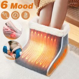 Carpets USB Electric Foot Warmer Heater Machine Washabletimeable Adjustable Temperature Winter Warm Cover Feet Heating Pad For Home