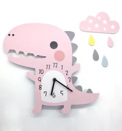 3D Animal Wall Clock Dinosaur Pattern Design Decoration for Home Bedroom Cartoon Home Wall Decor Wall Clock for Kids Room8069596