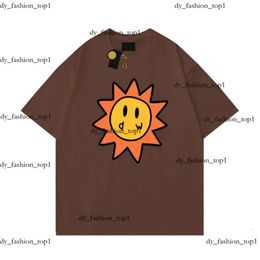 draw shirt Woman Men Designer T Shirt Smiley Sun Playing Cards fear of ess T Shirt Graphic Tee Tshirt Summer Clothe Short Sleeve Casual Shirts drawdrew shirt 820