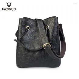 Evening Bags Female Hand Crossbody Luxury Genuine Leather Handbags Women Strap Shoulder Bag Tote For Travel Office School