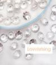 18 Colours Pick500pcs 10mm 4 Carat Clear White Diamond Confetti Faux Acrylic Bead Table Scatter Wedding Favours Party Decor4901975