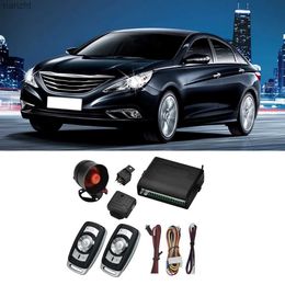 Alarm systems Automatic anti-theft system car alarm remote control button Burglar Sound Light Security WX