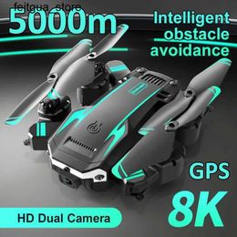 Drones TOSR G6 Drone Professional HD 8K 5G GPS Drone Aerial Photography 4K Camera Obstacle Avoidance Helicopter RC Four Helicopter Toy Gifts S24513
