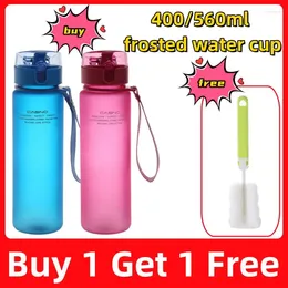 Water Bottles 400/560ml High Quality Bottle Outdoor Sport Leak Proof Seal School For Kids Drinkware BPA Free