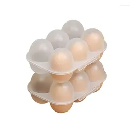 Storage Bottles Portable Camping Eggs Boxes Carriers 6 Holder Container Outdoor Box Durable Drop Ship