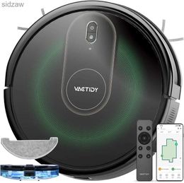 Robotic Vacuums T8 robot vacuum and mop combination WiFi/App/Alexa/Siri control robot vacuum cleaner with gym navigation self charging WX