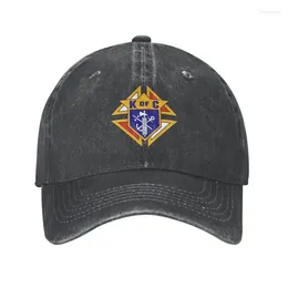 Ball Caps Personalised Cotton Knights Of Columbus Baseball Cap For Men Women Adjustable Dad Hat Outdoor