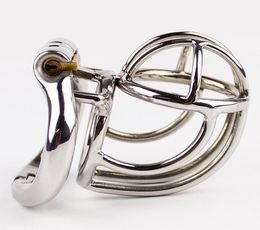 2017 Unique Design Male Devices Stainless Steel Bend Cage Belt Adult Game Sex Toys For Men6172629
