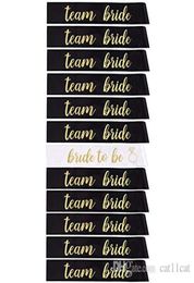 Pack of 12 Bachelorette Sashes Includes 1 Bride to Be sash and 11 Team Bride Sashes Hen Party Wedding Decorations Party Favors 1050548