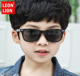 Square Sunglasses Children Mirror Sun Glasses for Kids Luxury Brand Designer Eyeglasses Pink Goggle Shades for Boy Girl5156578