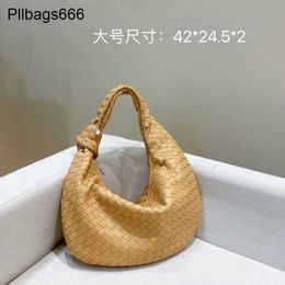 Jodie Bag Bottegvenets Handbags Womens 2024 New Product Korean Internet Celebrity Macaron Woven Tote Fashion Versatile Handheld One Shoulder Underarm
